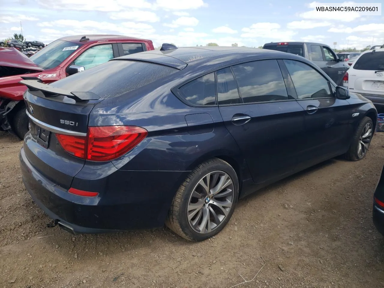 WBASN4C59AC209601 2010 BMW 550 Gt