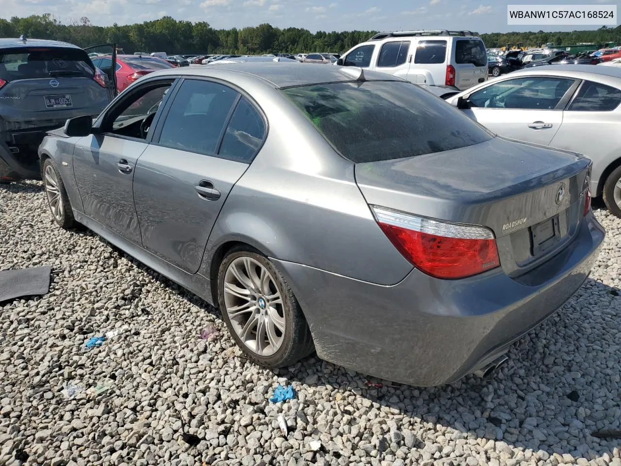 2010 BMW 535 I VIN: WBANW1C57AC168524 Lot: 71063004