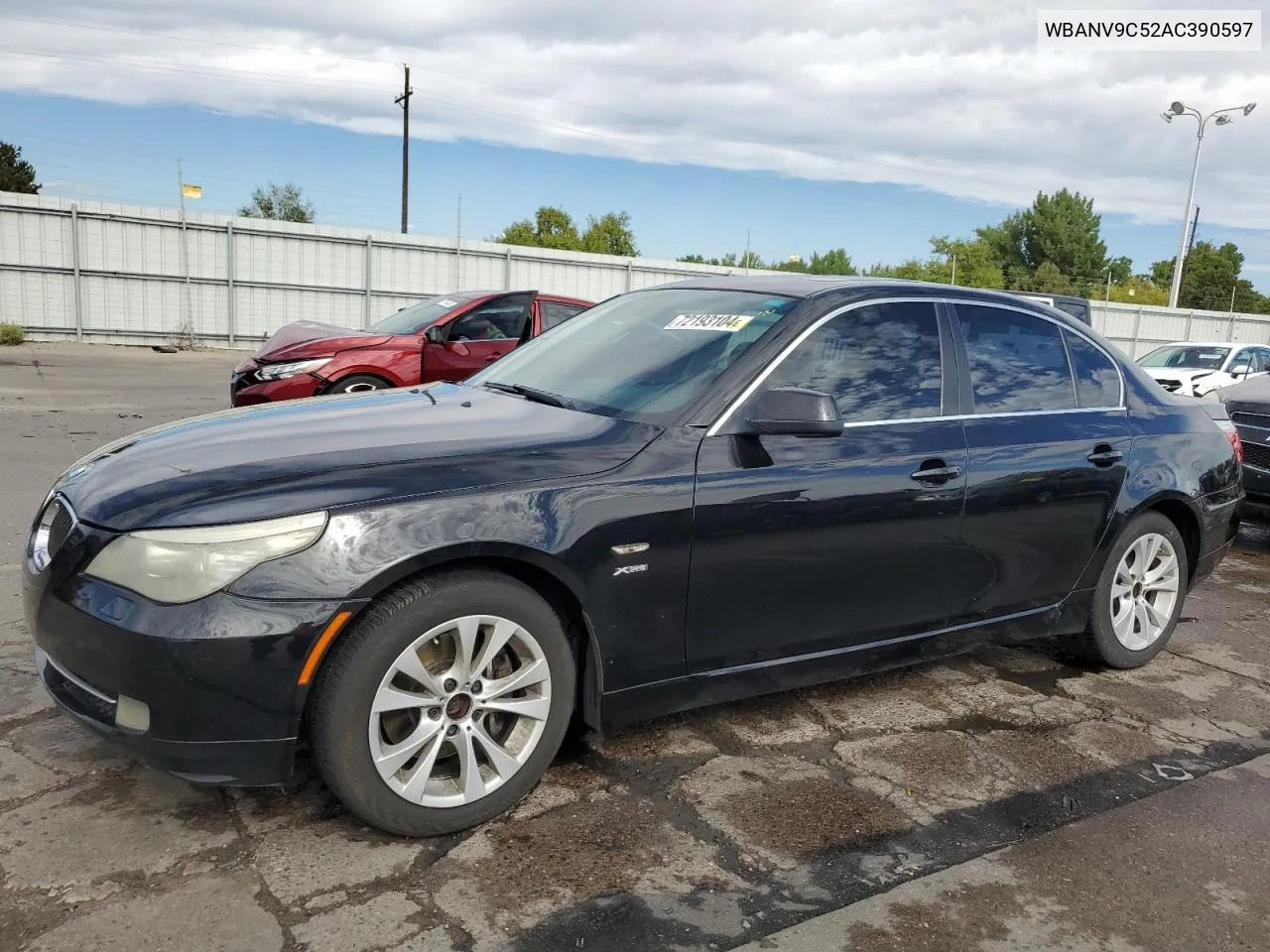 2010 BMW 535 Xi VIN: WBANV9C52AC390597 Lot: 72193104