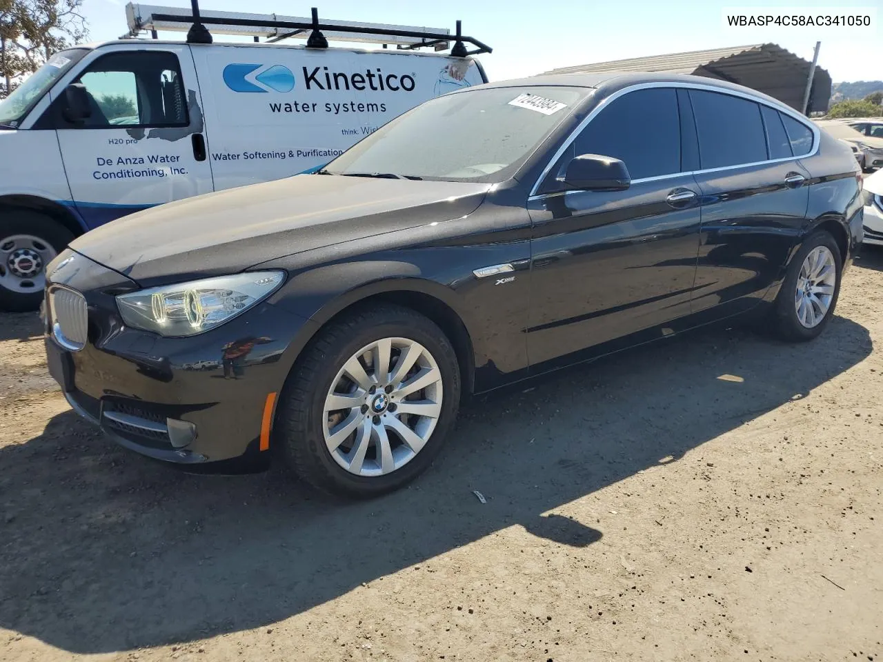 2010 BMW 550 Xigt VIN: WBASP4C58AC341050 Lot: 72443984