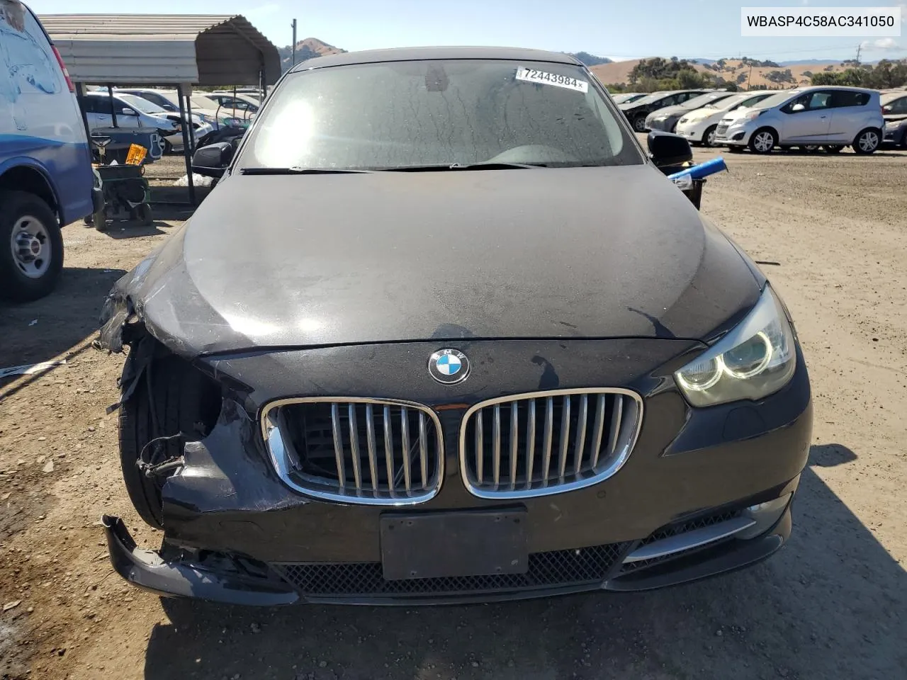 2010 BMW 550 Xigt VIN: WBASP4C58AC341050 Lot: 72443984