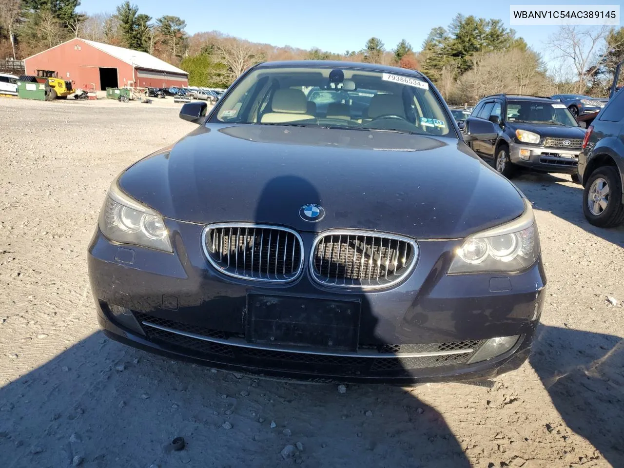 2010 BMW 528 Xi VIN: WBANV1C54AC389145 Lot: 79386534