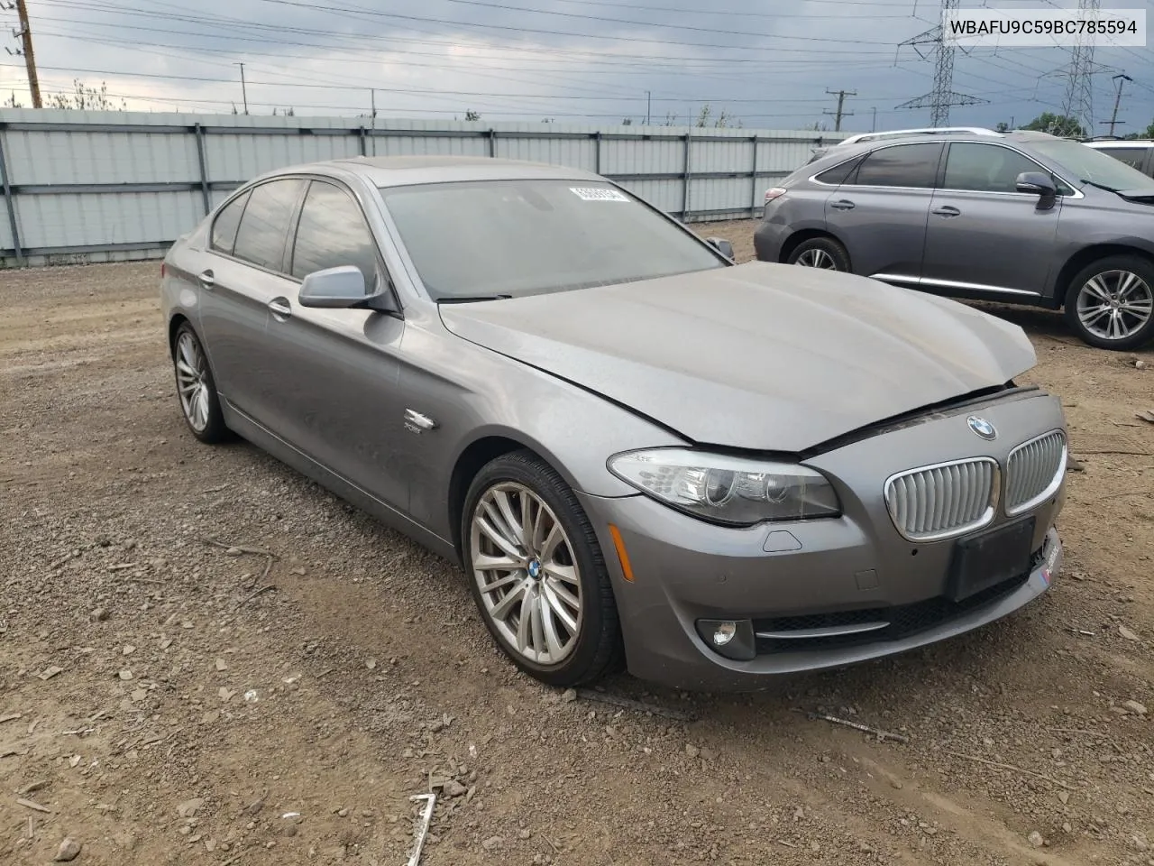 2011 BMW 550 Xi VIN: WBAFU9C59BC785594 Lot: 63699154