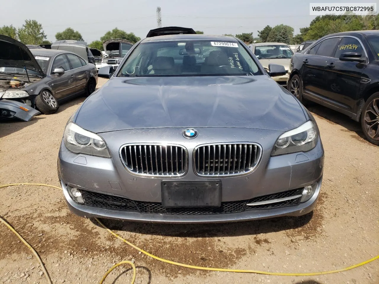 2011 BMW 535 Xi VIN: WBAFU7C57BC872995 Lot: 67299074