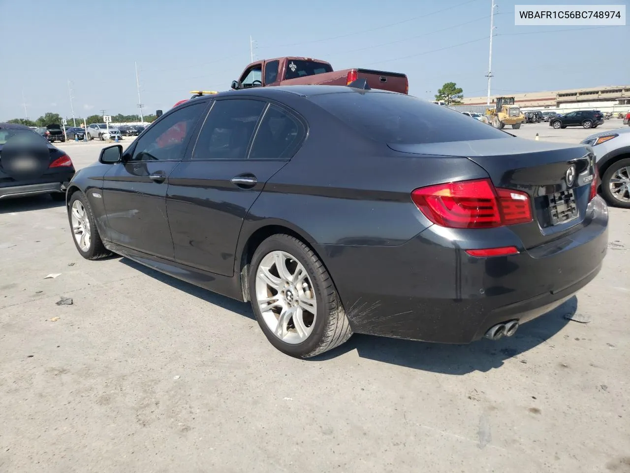 2011 BMW 528 I VIN: WBAFR1C56BC748974 Lot: 67572924