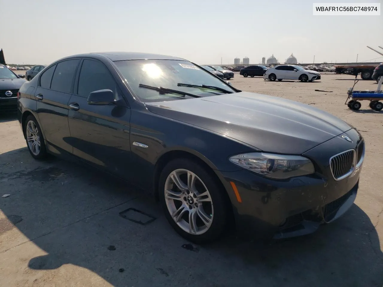 2011 BMW 528 I VIN: WBAFR1C56BC748974 Lot: 67572924