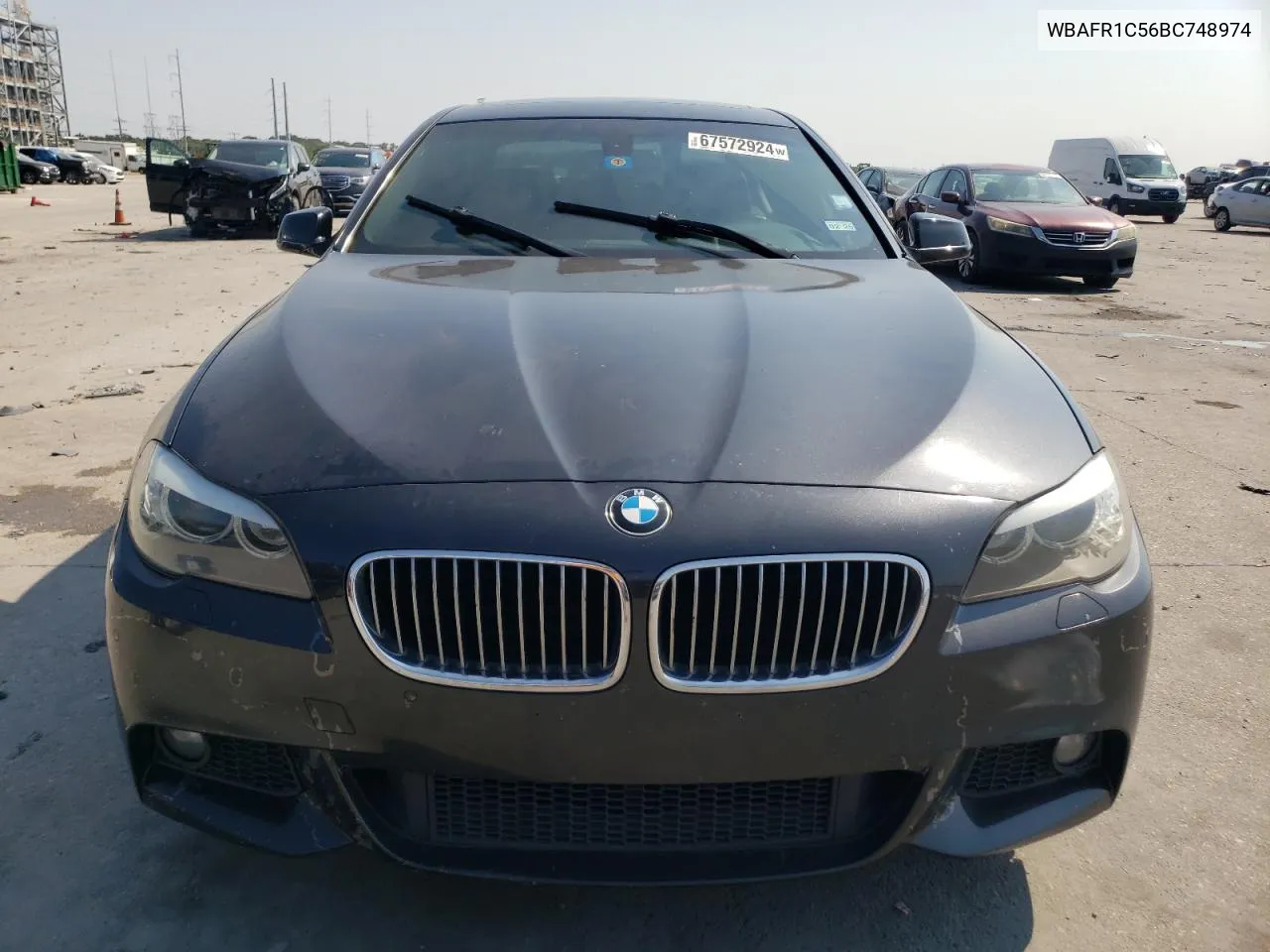 2011 BMW 528 I VIN: WBAFR1C56BC748974 Lot: 67572924