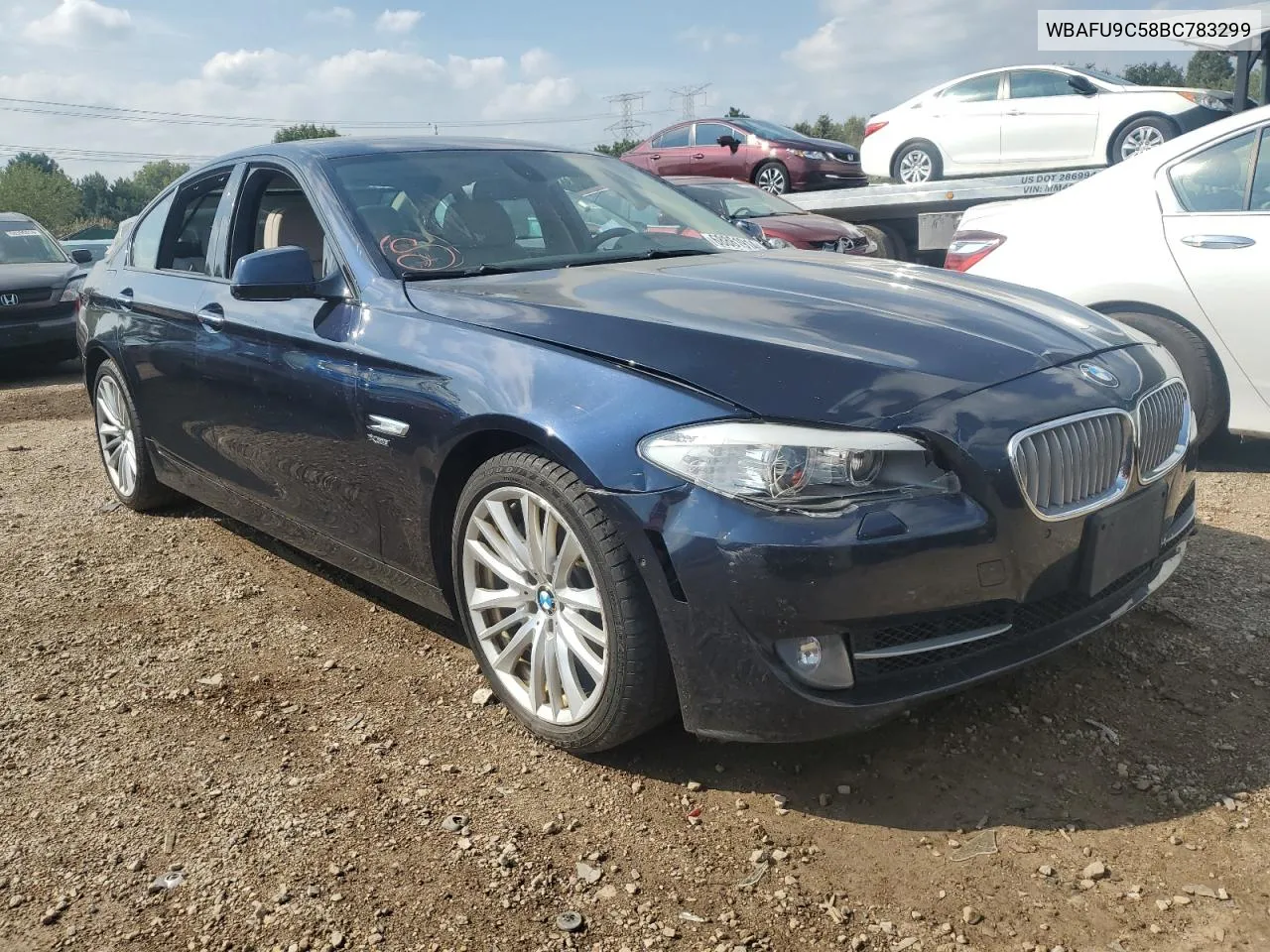 2011 BMW 550 Xi VIN: WBAFU9C58BC783299 Lot: 68861914