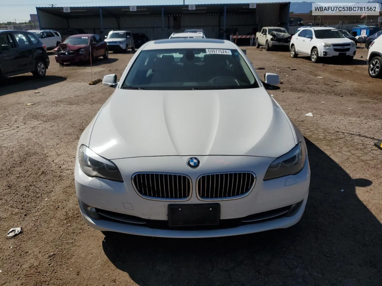 2011 BMW 535 Xi VIN: WBAFU7C53BC781562 Lot: 69977524