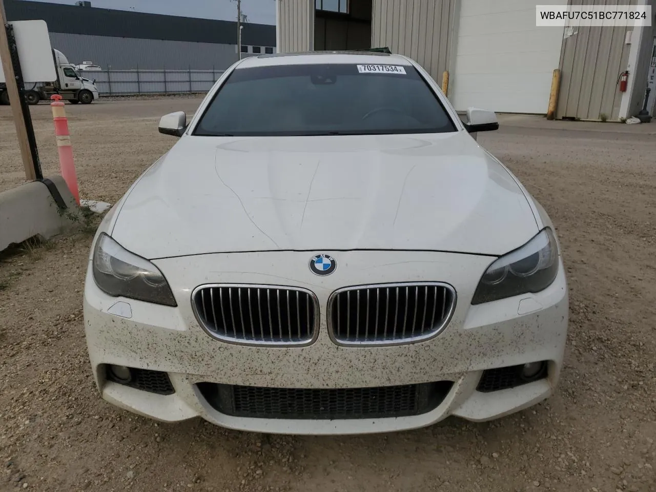 2011 BMW 535 Xi VIN: WBAFU7C51BC771824 Lot: 70317534