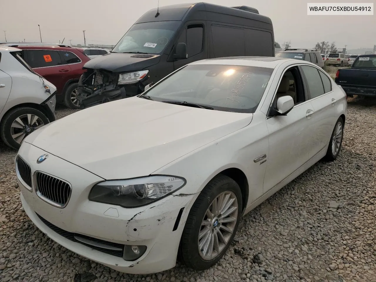 2011 BMW 535 Xi VIN: WBAFU7C5XBDU54912 Lot: 70855874