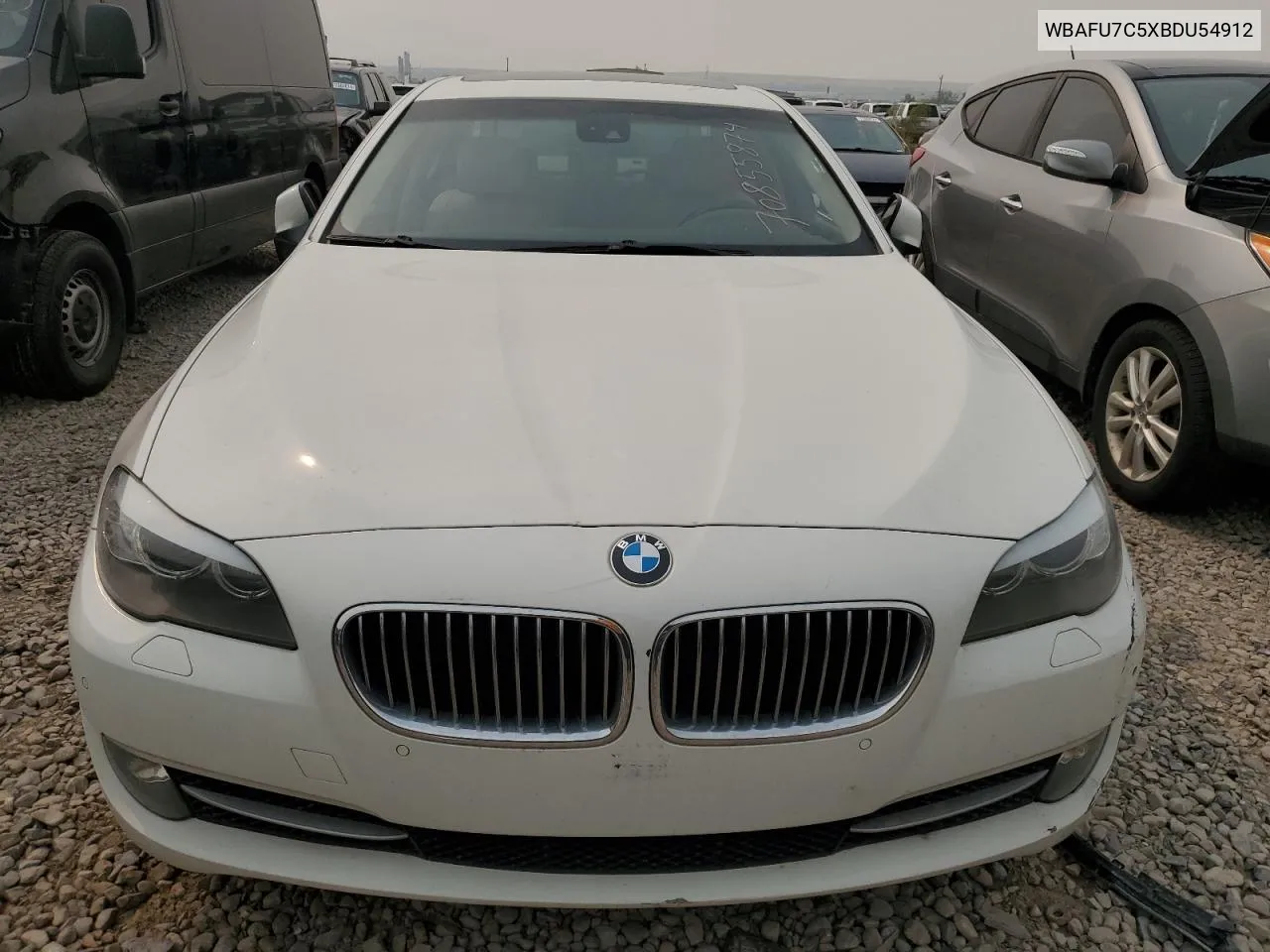 2011 BMW 535 Xi VIN: WBAFU7C5XBDU54912 Lot: 70855874