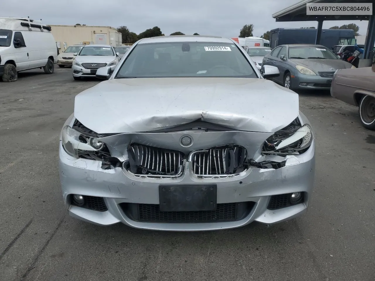 2011 BMW 535 I VIN: WBAFR7C5XBC804496 Lot: 70992914