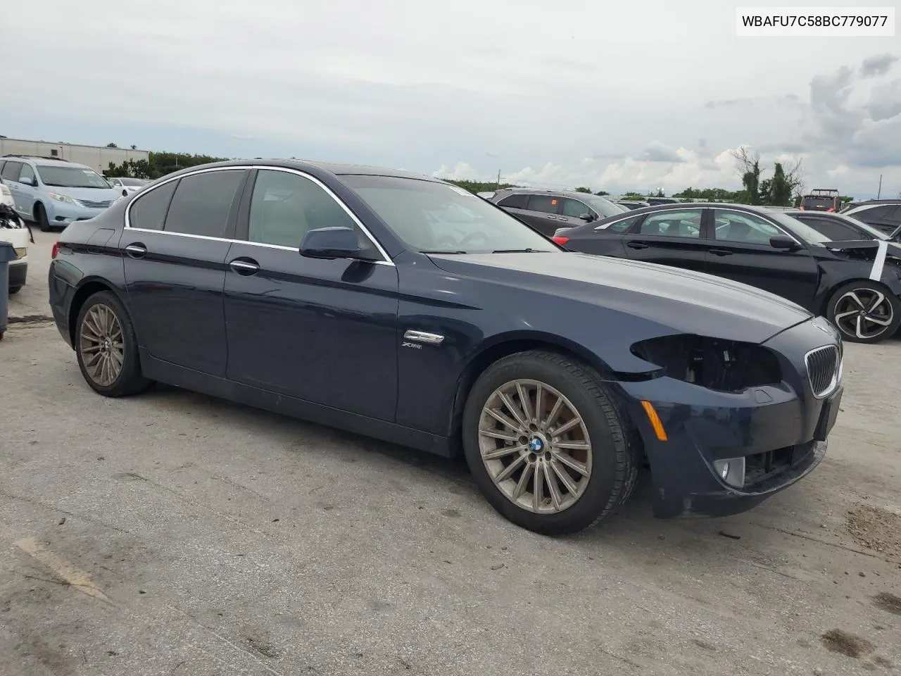 2011 BMW 535 Xi VIN: WBAFU7C58BC779077 Lot: 71160304