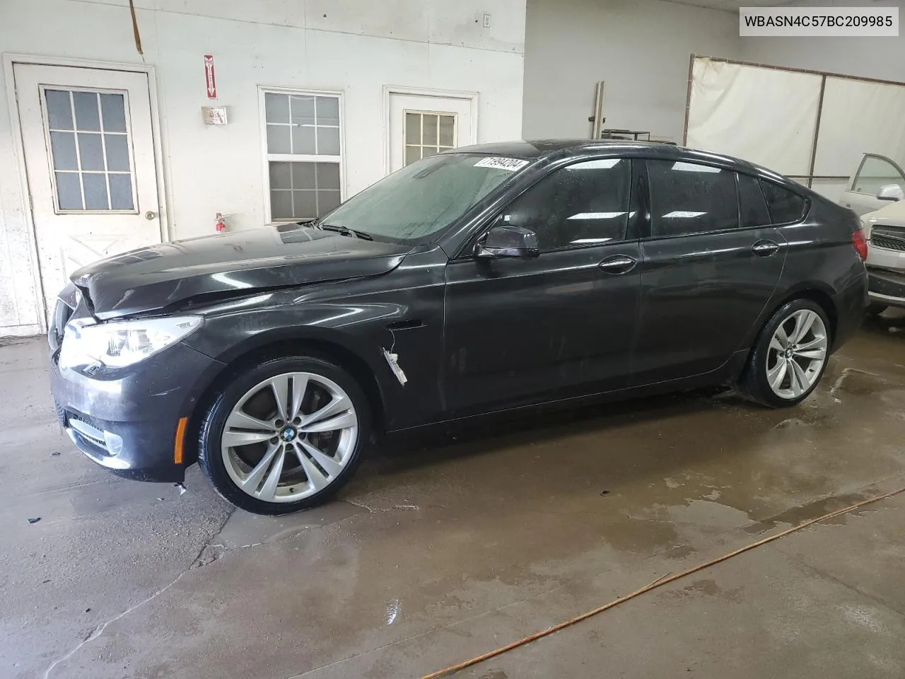 2011 BMW 550 Gt VIN: WBASN4C57BC209985 Lot: 71994204