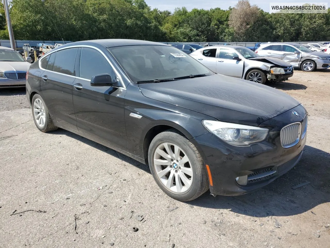 2011 BMW 550 Gt VIN: WBASN4C54BC210026 Lot: 72384454