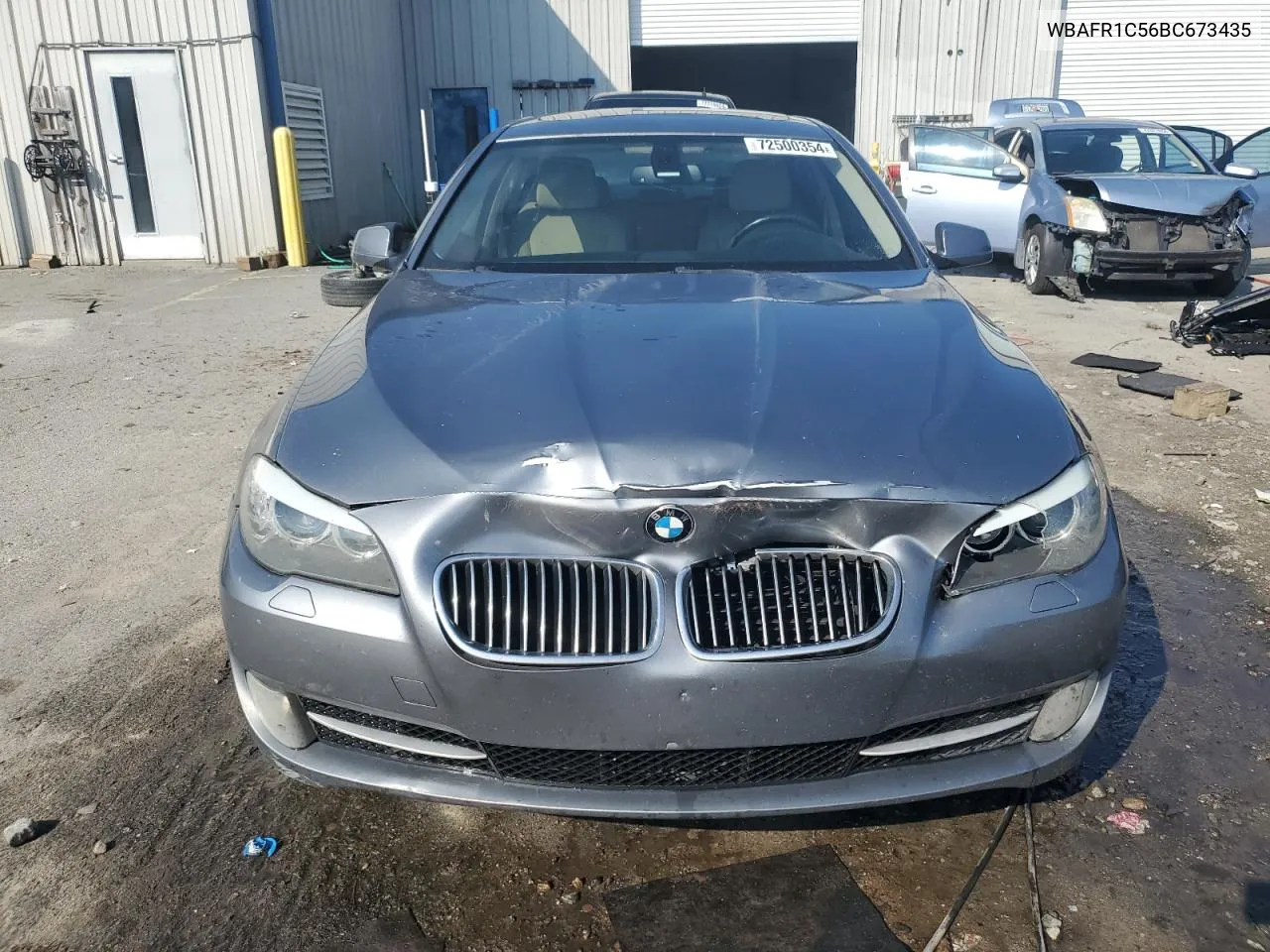 2011 BMW 528 I VIN: WBAFR1C56BC673435 Lot: 72500354