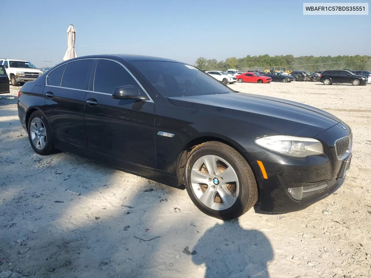 2011 BMW 528 I VIN: WBAFR1C57BDS35551 Lot: 72536264