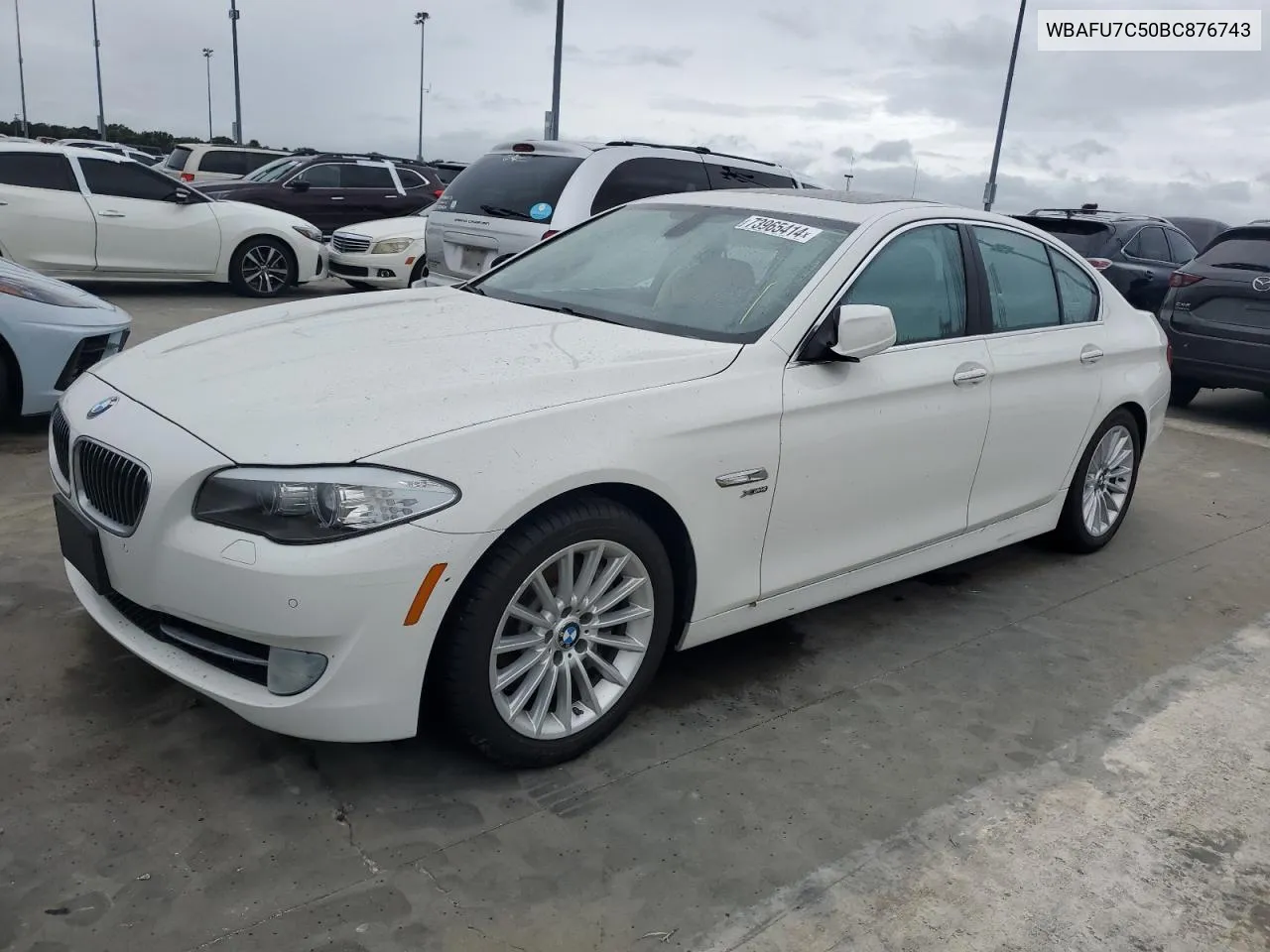 2011 BMW 535 Xi VIN: WBAFU7C50BC876743 Lot: 73965414