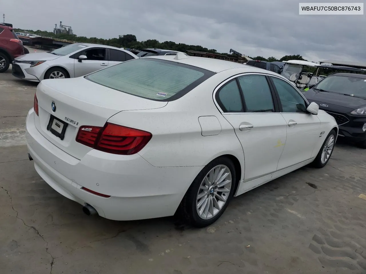 2011 BMW 535 Xi VIN: WBAFU7C50BC876743 Lot: 73965414