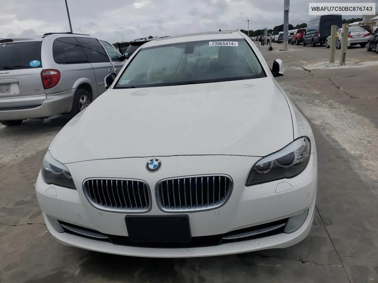 2011 BMW 535 Xi VIN: WBAFU7C50BC876743 Lot: 73965414