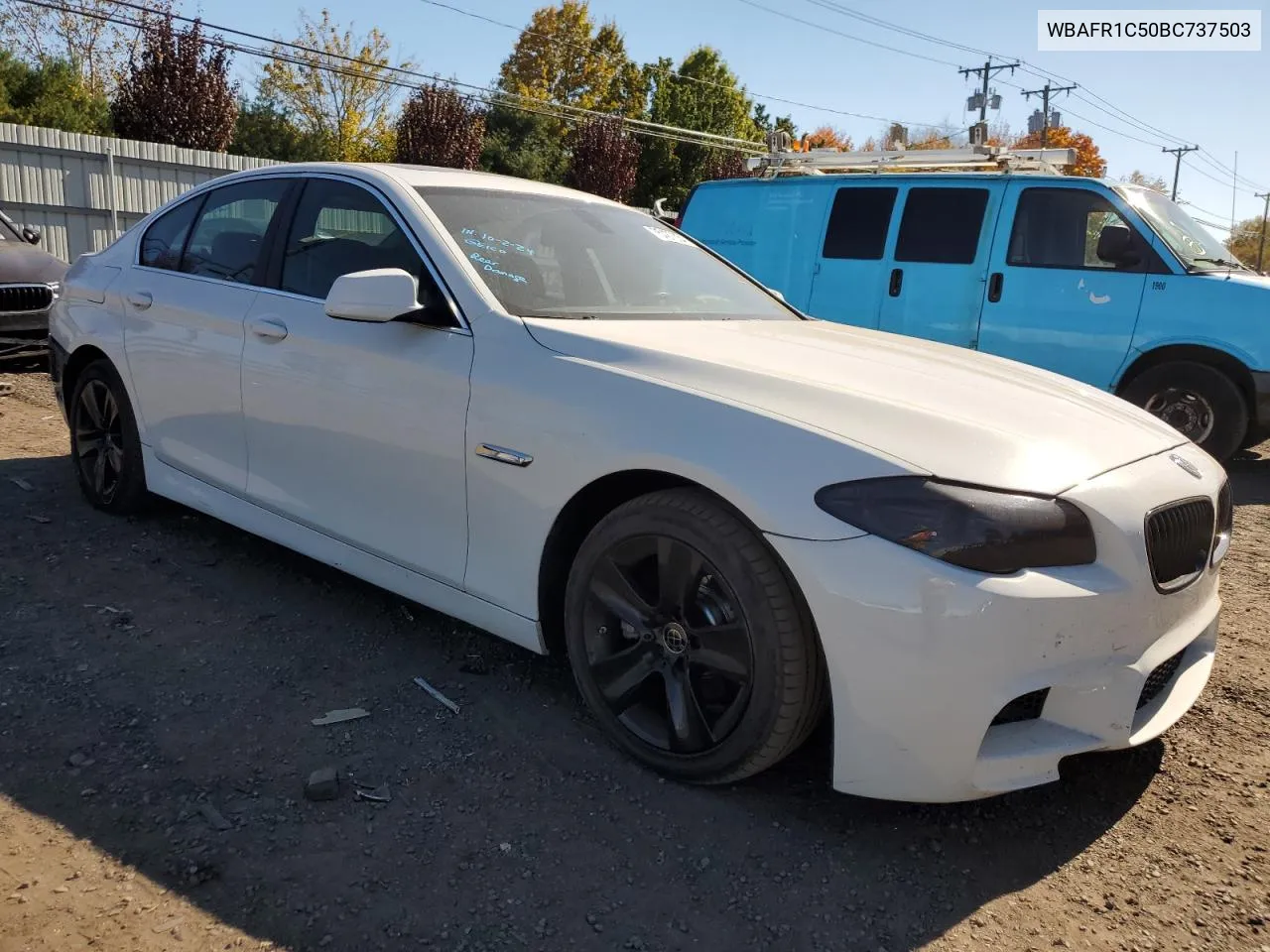 2011 BMW 528 I VIN: WBAFR1C50BC737503 Lot: 75427334