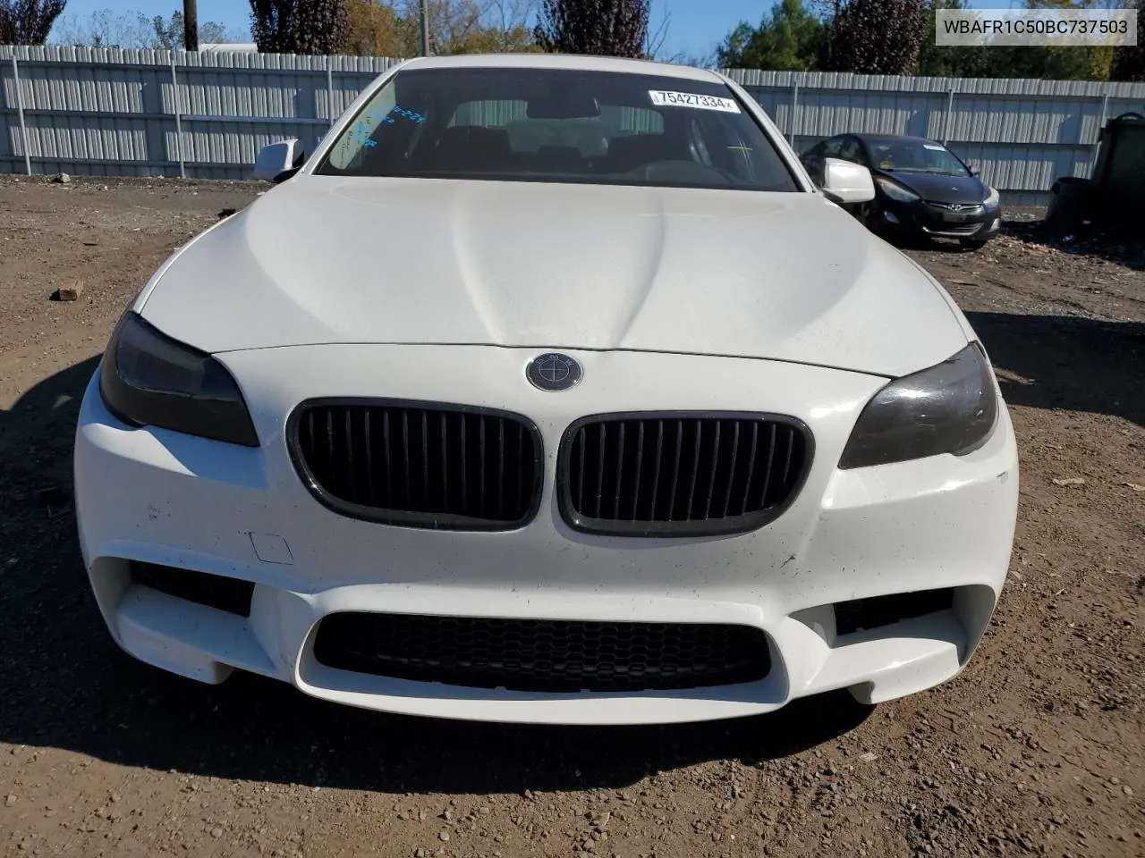 2011 BMW 528 I VIN: WBAFR1C50BC737503 Lot: 75427334