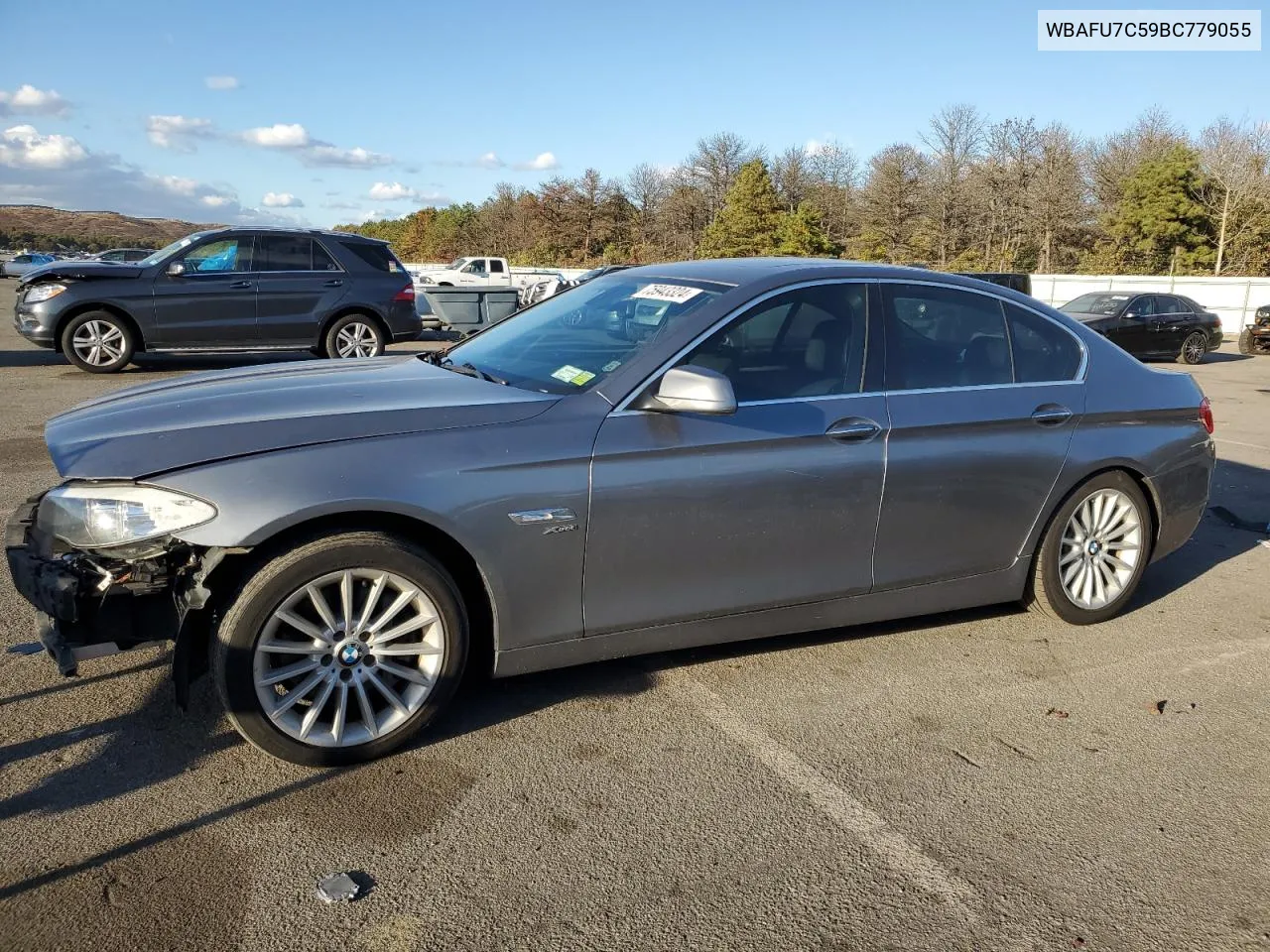 2011 BMW 535 Xi VIN: WBAFU7C59BC779055 Lot: 75943324