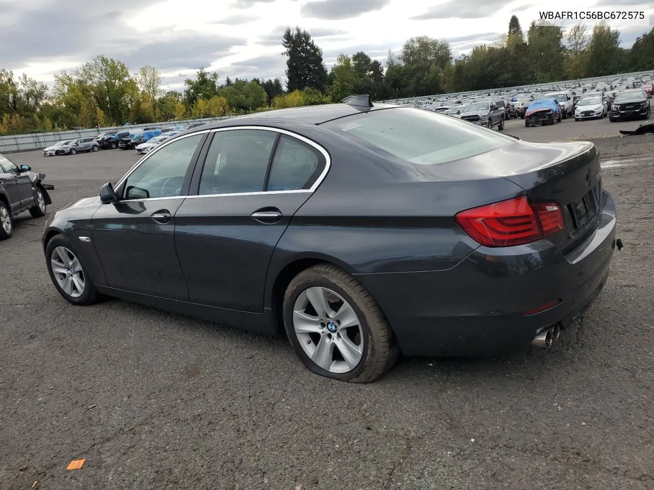 2011 BMW 528 I VIN: WBAFR1C56BC672575 Lot: 75949244