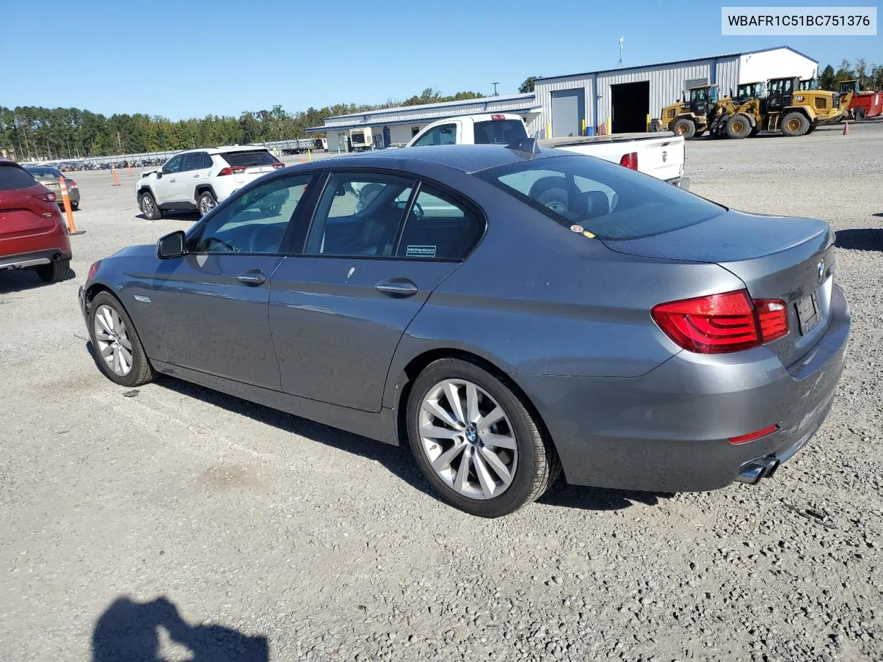 2011 BMW 528 I VIN: WBAFR1C51BC751376 Lot: 76083804