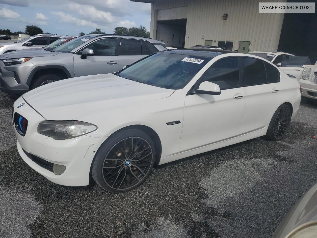 2011 BMW 535 I VIN: WBAFR7C56BC801031 Lot: 76102204