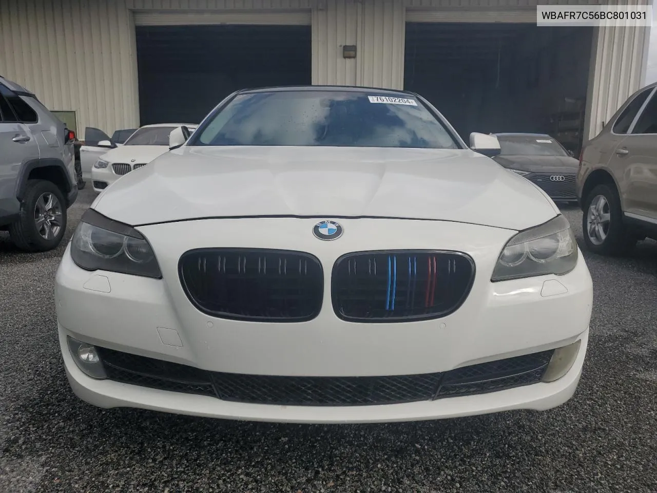 2011 BMW 535 I VIN: WBAFR7C56BC801031 Lot: 76102204