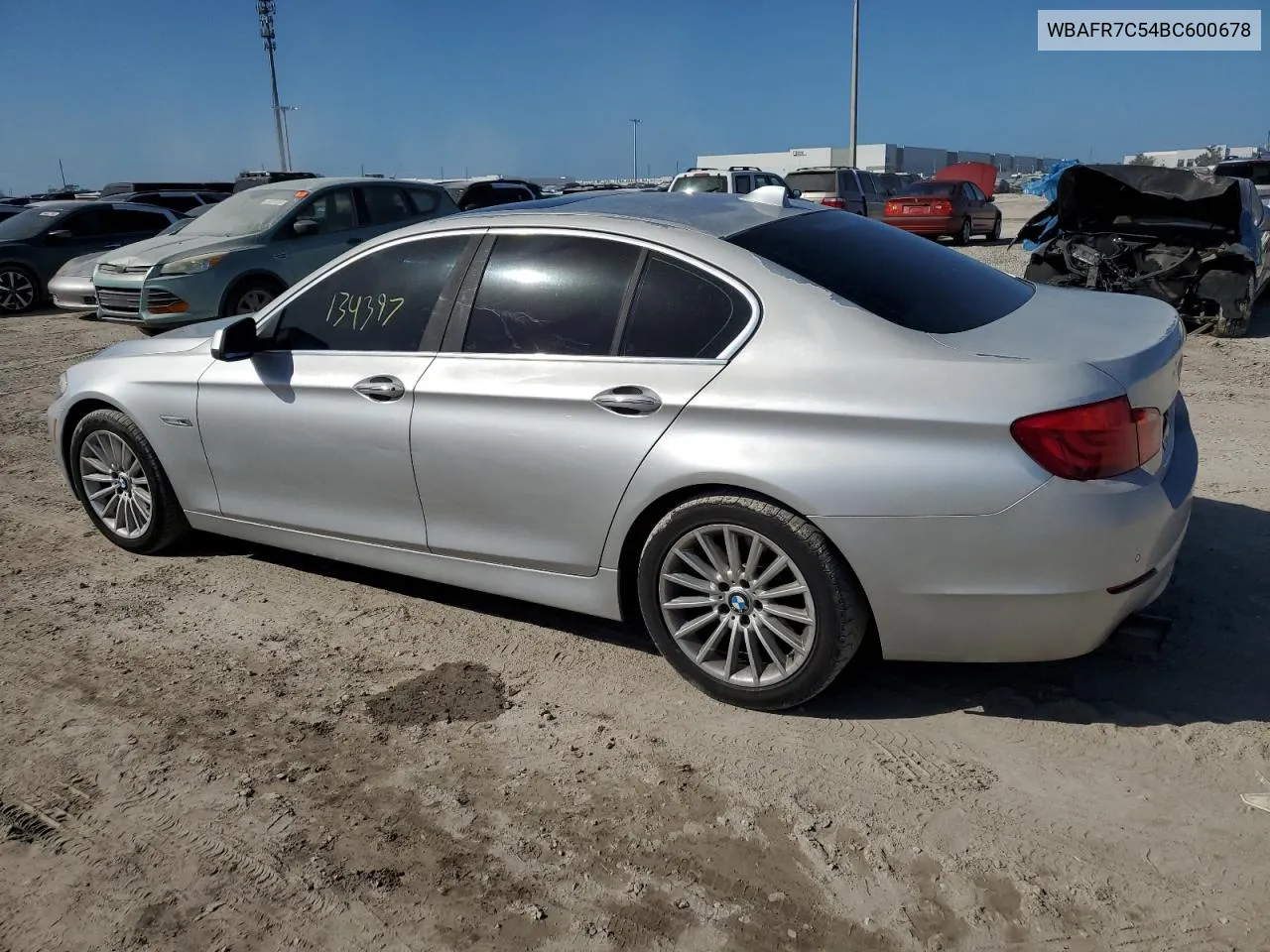 2011 BMW 535 I VIN: WBAFR7C54BC600678 Lot: 76374514