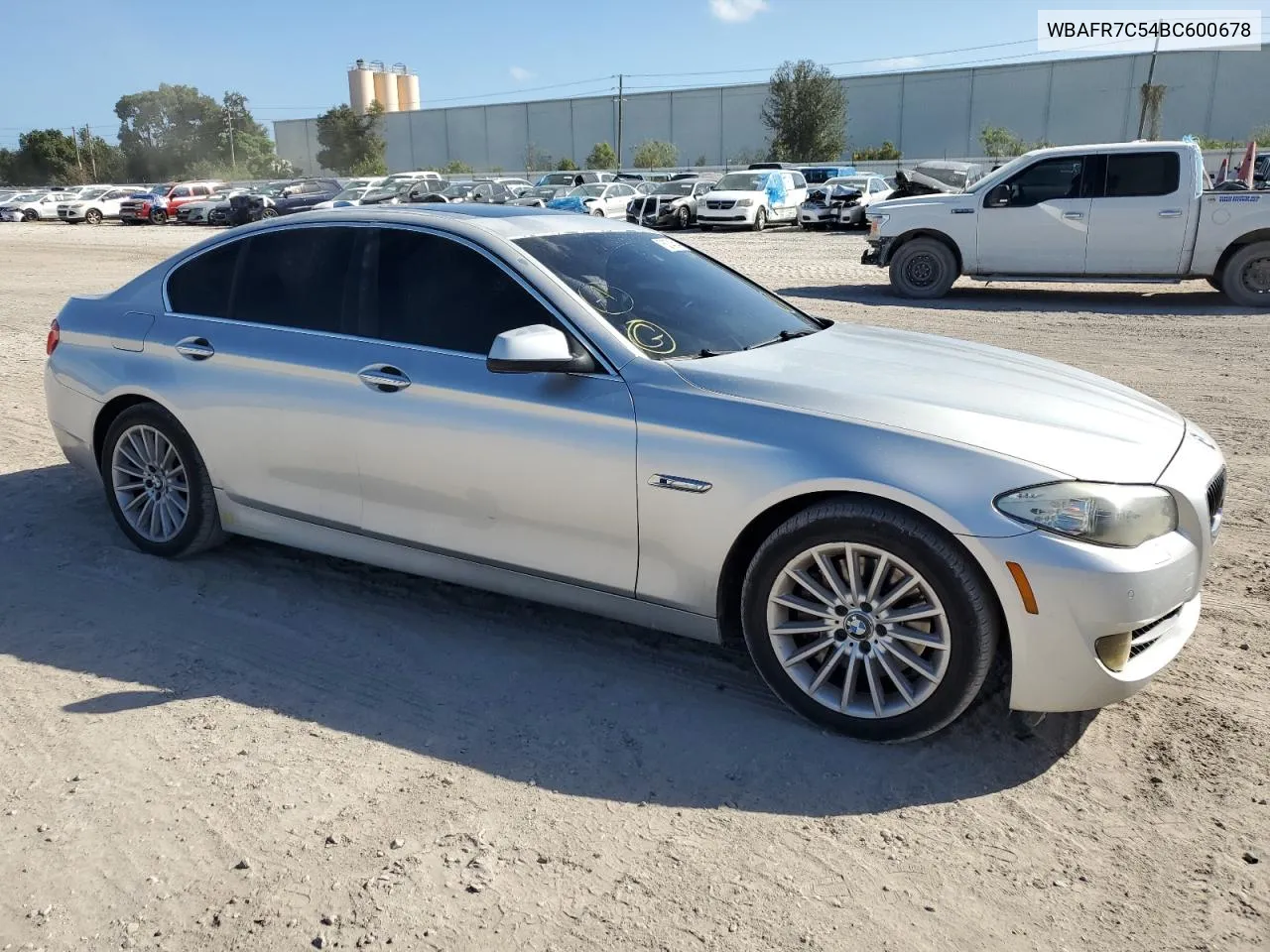 2011 BMW 535 I VIN: WBAFR7C54BC600678 Lot: 76374514