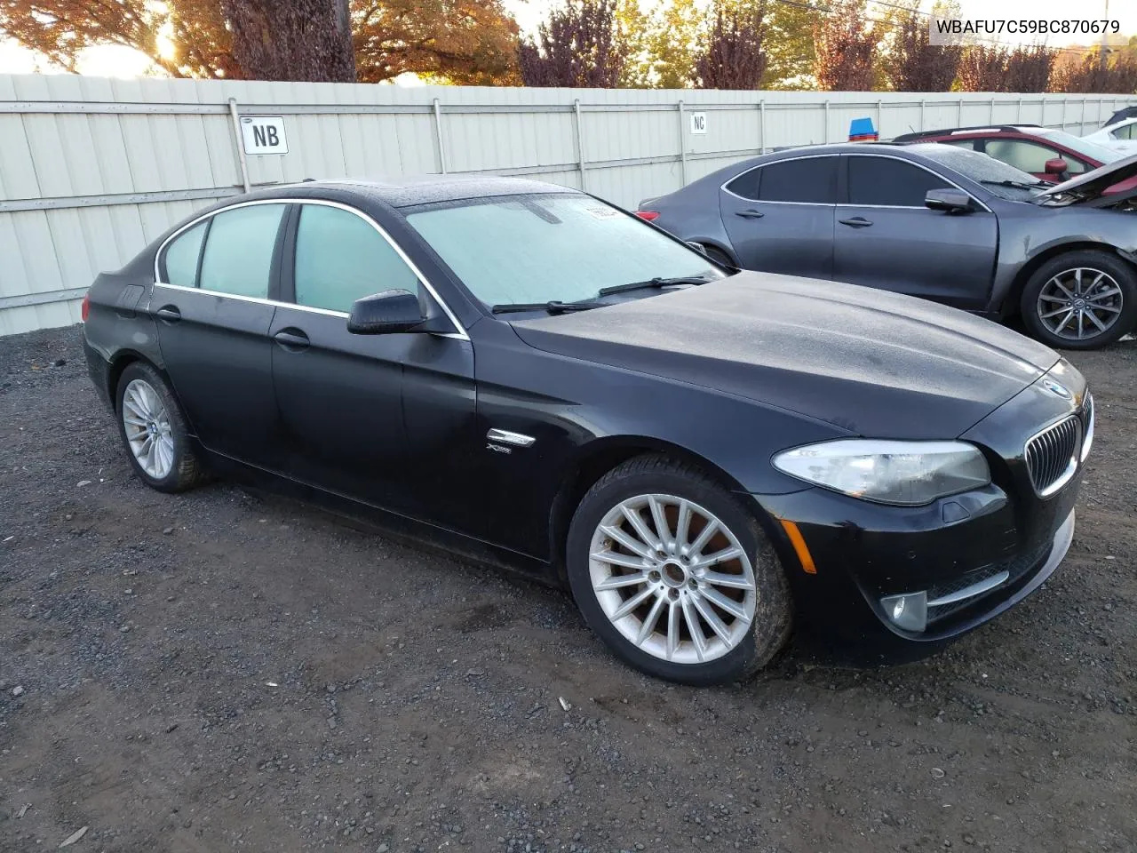 2011 BMW 535 Xi VIN: WBAFU7C59BC870679 Lot: 76682244