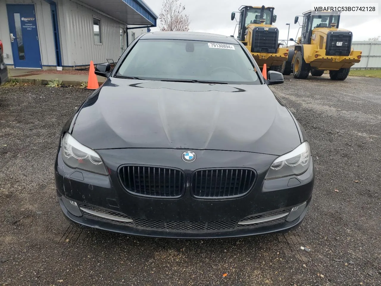 2011 BMW 528 I VIN: WBAFR1C53BC742128 Lot: 79130894