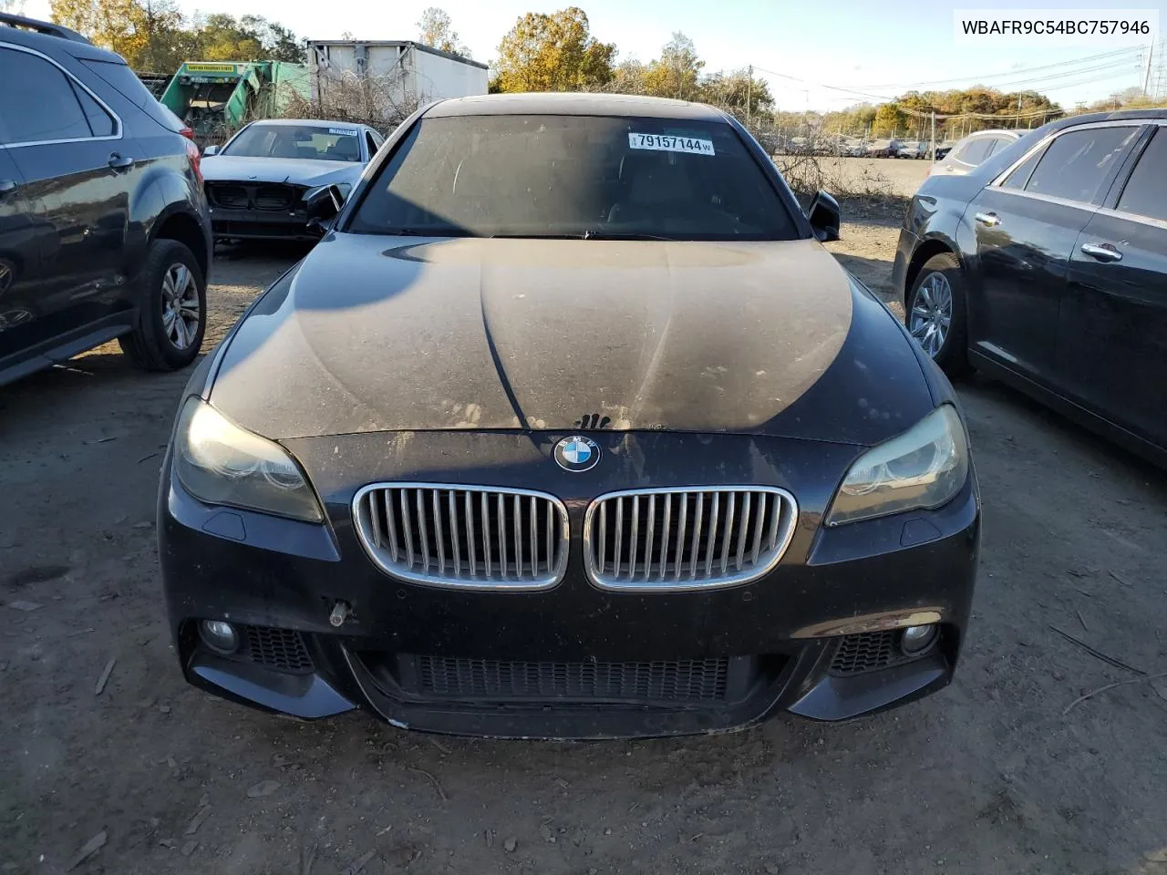 2011 BMW 550 I VIN: WBAFR9C54BC757946 Lot: 79157144