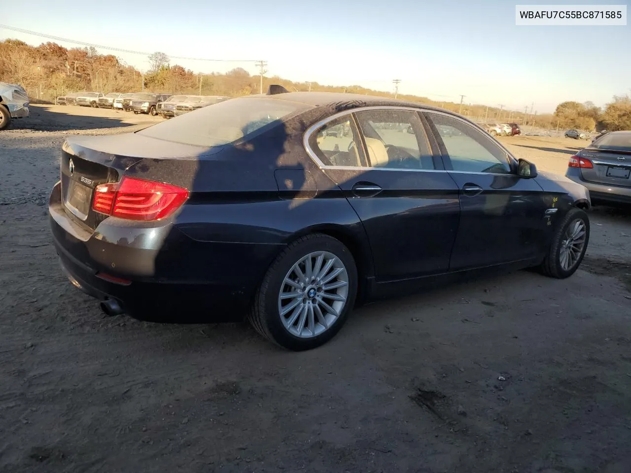 2011 BMW 535 Xi VIN: WBAFU7C55BC871585 Lot: 80037184