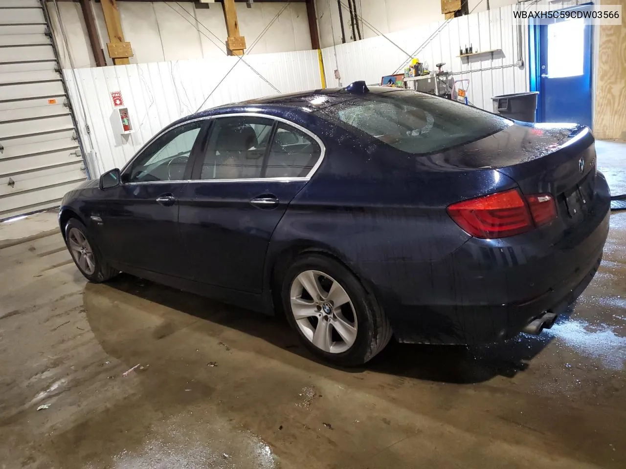 2012 BMW 528 Xi VIN: WBAXH5C59CDW03566 Lot: 45151844