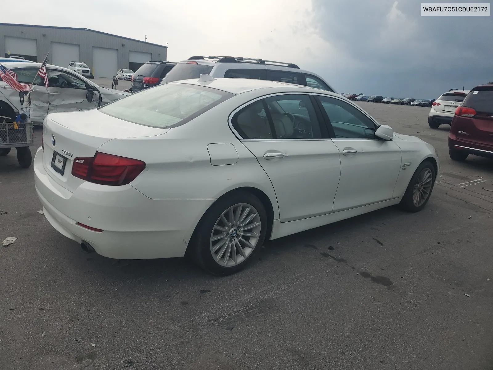 2012 BMW 535 Xi VIN: WBAFU7C51CDU62172 Lot: 64502264