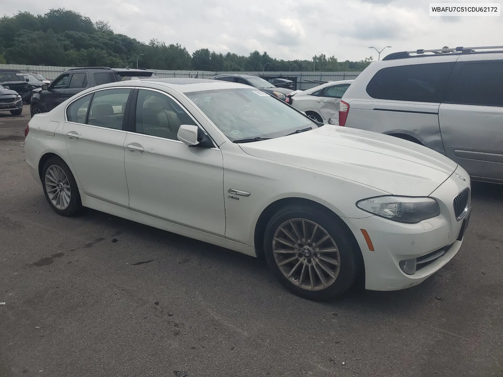 2012 BMW 535 Xi VIN: WBAFU7C51CDU62172 Lot: 64502264