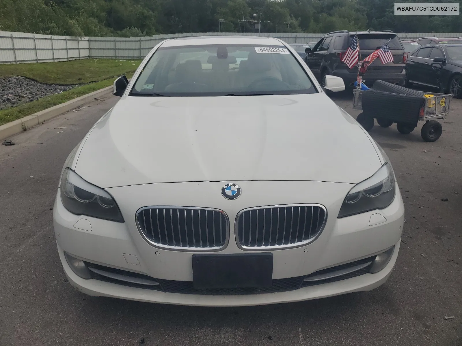 2012 BMW 535 Xi VIN: WBAFU7C51CDU62172 Lot: 64502264