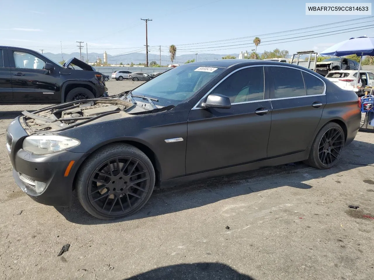 2012 BMW 535 I VIN: WBAFR7C59CC814633 Lot: 66698414