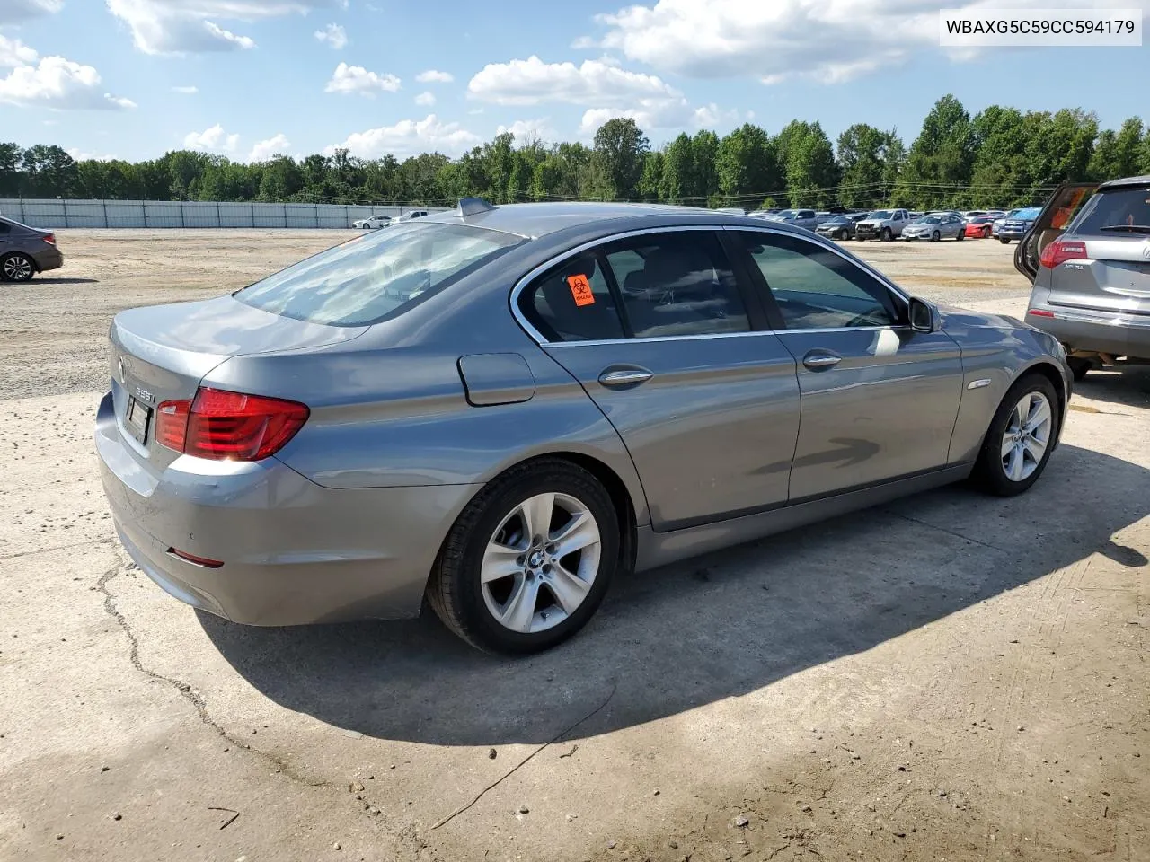 2012 BMW 528 I VIN: WBAXG5C59CC594179 Lot: 68206374