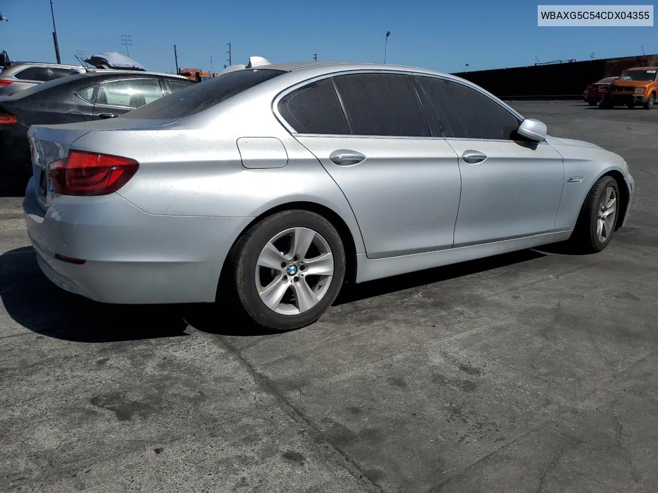 2012 BMW 528 I VIN: WBAXG5C54CDX04355 Lot: 68303414