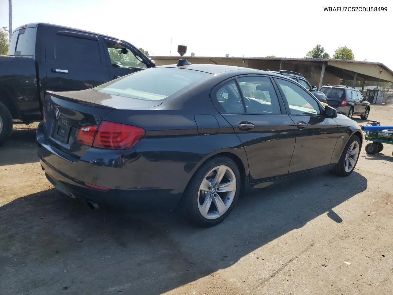 2012 BMW 535 Xi VIN: WBAFU7C52CDU58499 Lot: 69373334