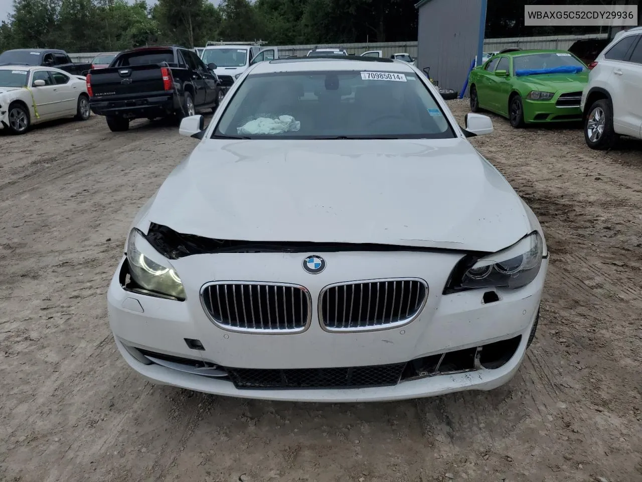 2012 BMW 528 I VIN: WBAXG5C52CDY29936 Lot: 70985014