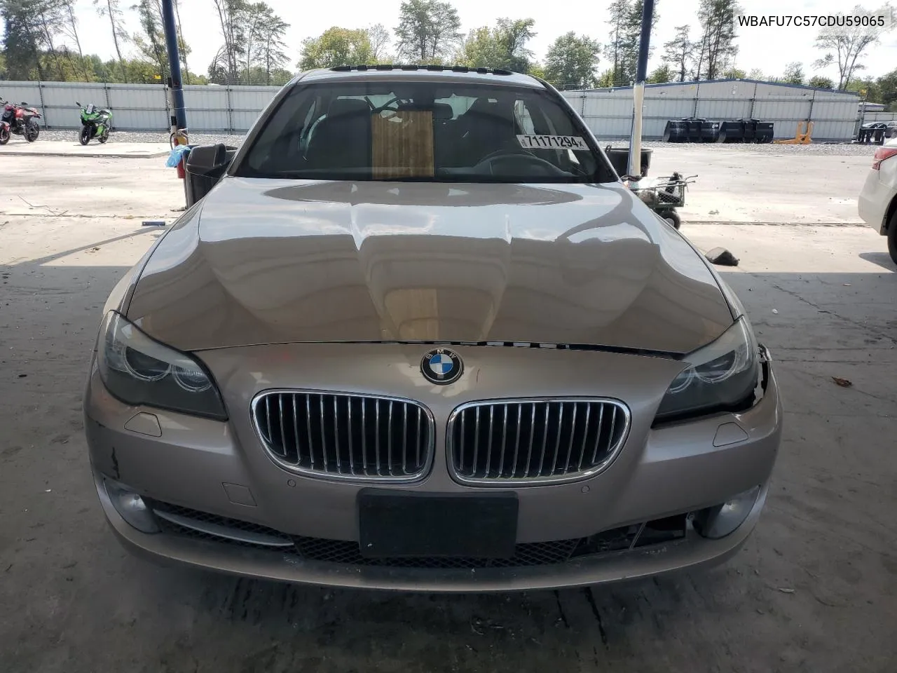 2012 BMW 535 Xi VIN: WBAFU7C57CDU59065 Lot: 71171294