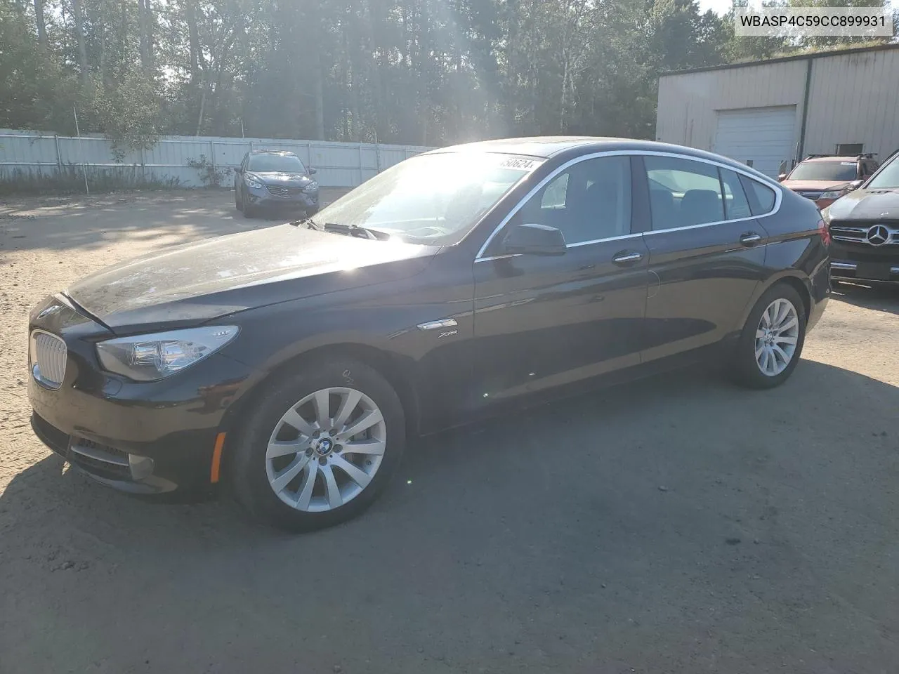 2012 BMW 550 Xigt VIN: WBASP4C59CC899931 Lot: 71450624