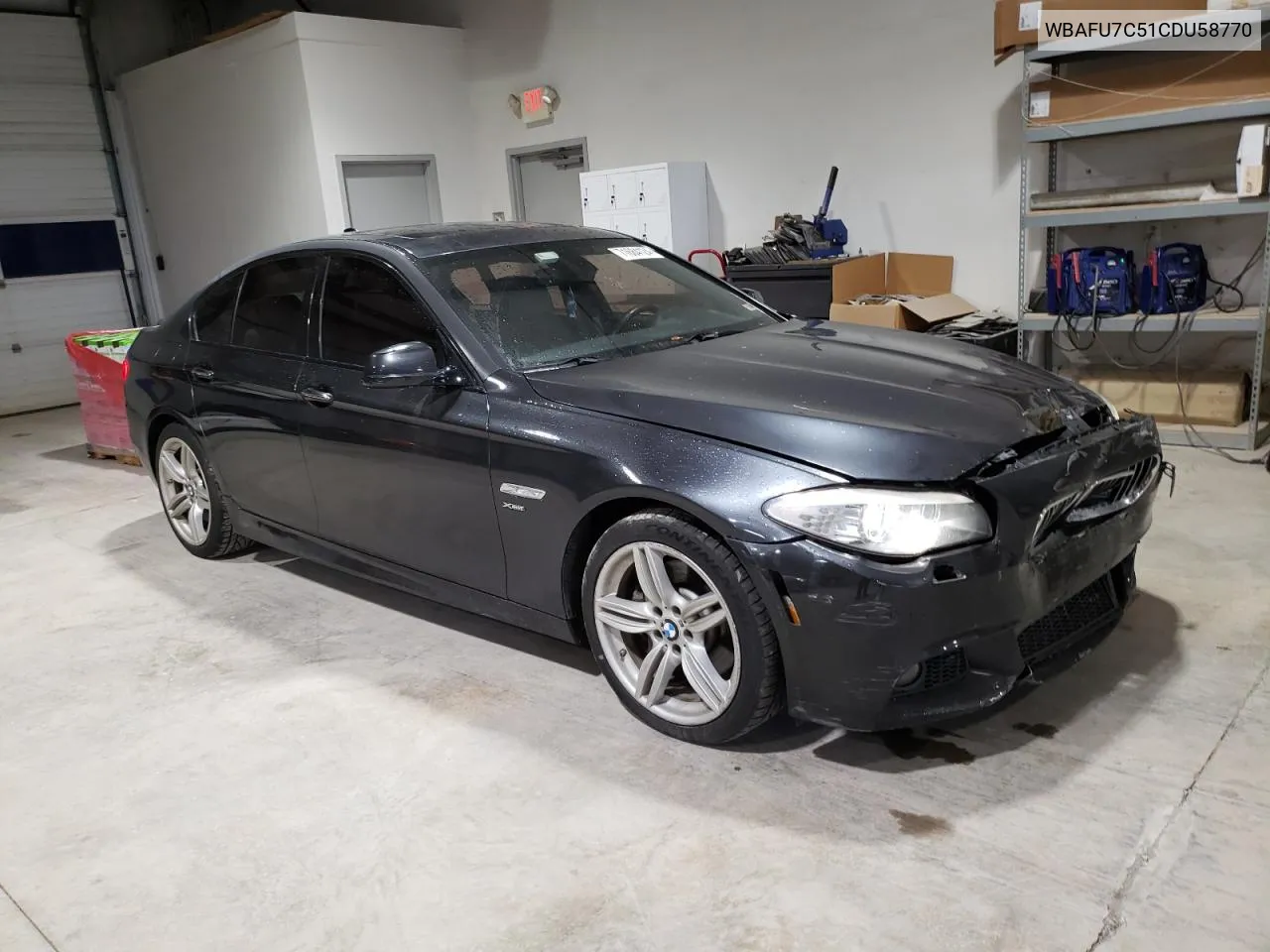 2012 BMW 535 Xi VIN: WBAFU7C51CDU58770 Lot: 71684124